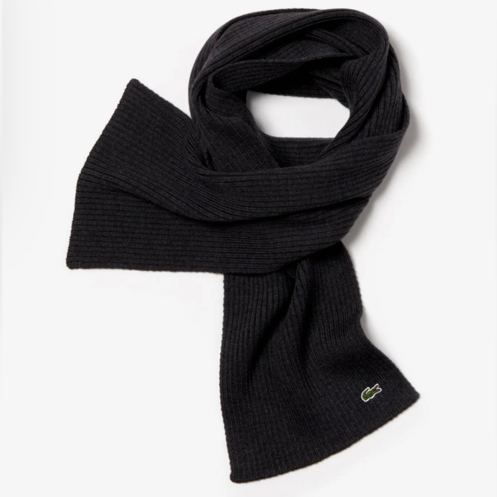 Unisex Lacoste Made in France Scarf NWT